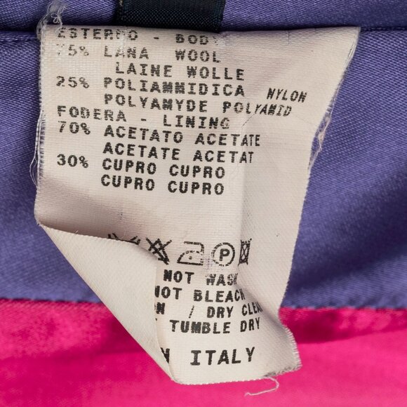 Etro Green Paisley Wool Buttoned Chester Coat - Picture 11 of 11